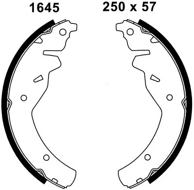 Brake Kit, drum brake (6491)