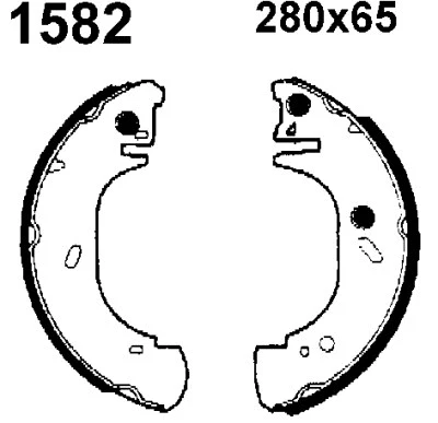 Brake Kit, drum brake (7393)