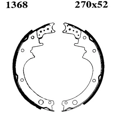 Brake Shoe Set (01368)