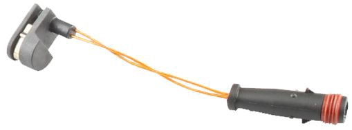 Warning Contact, brake pad wear (09109)