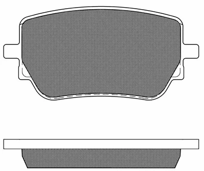 Brake Pad Set, disc brake (20271)