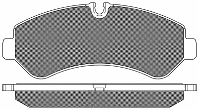 Brake Pad Set, disc brake (20273)