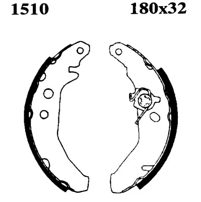 Brake Kit, drum brake (7151)