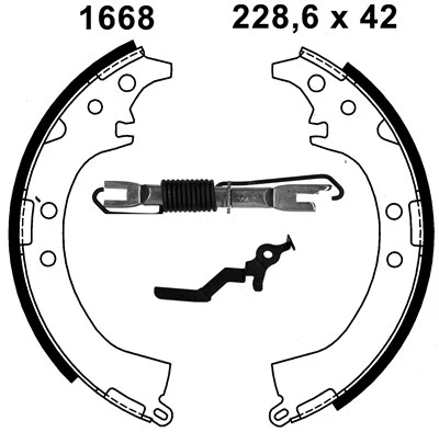 Brake Shoe Set (06467X)