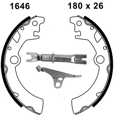 Brake Shoe Set (06478X)