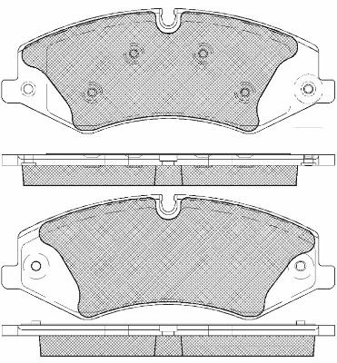 Brake Pad Set, disc brake (20131)