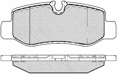Brake Pad Set, disc brake (20140)