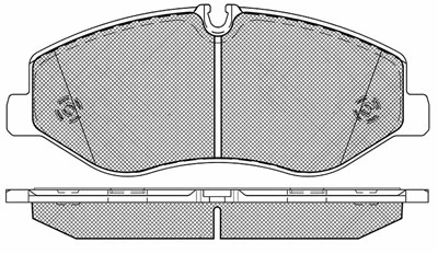 Brake Pad Set, disc brake (20139)