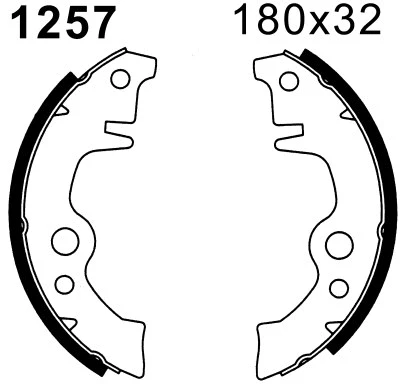 Brake Kit, drum brake (6008)