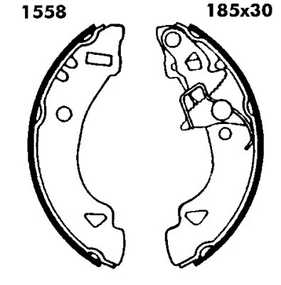 Brake Kit, drum brake (7239)