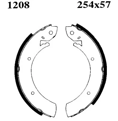Brake Shoe Set (01208)
