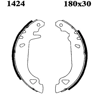 Brake Kit, drum brake (7237)