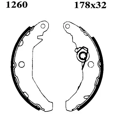 Brake Kit, drum brake (7060)