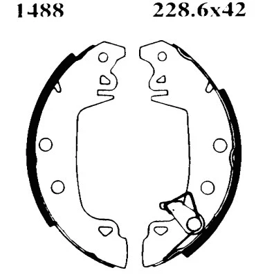 Brake Kit, drum brake (7068)
