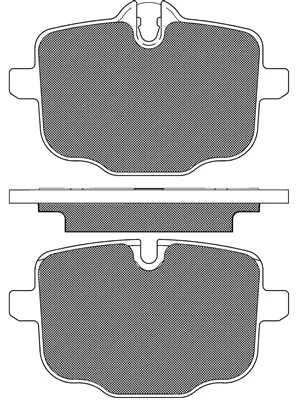 Brake Pad Set, disc brake (20269)