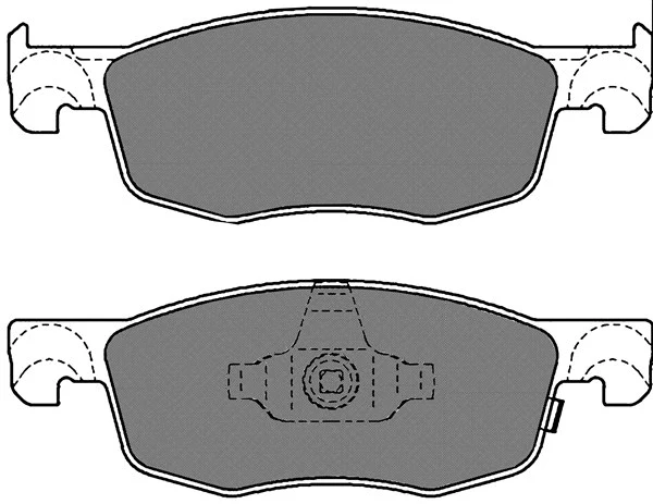 Brake Pad Set, disc brake (20313)