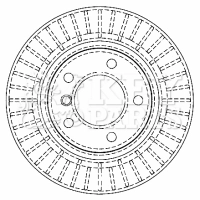 Brake Disc (KBD4464)