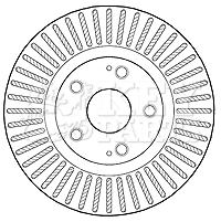 Brake Disc (KBD4605)