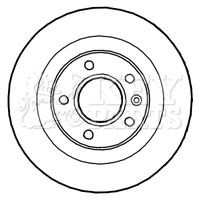Brake Disc (KBD4799)