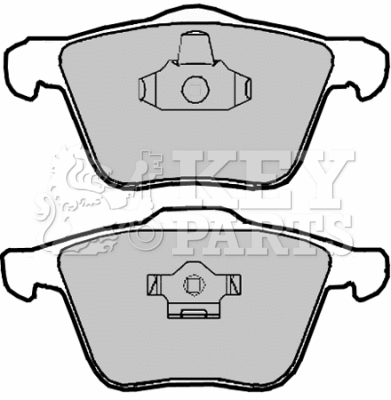 Brake Pad Set, disc brake (KBP1928)