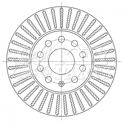 Brake Disc (KBD5393)