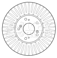 Brake Disc (KBD4593)