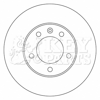 Brake Disc (KBD5722S)