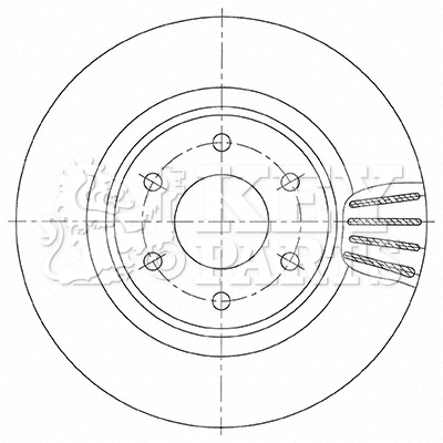 Brake Disc (KBD6146S)