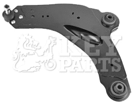 Control/Trailing Arm, wheel suspension