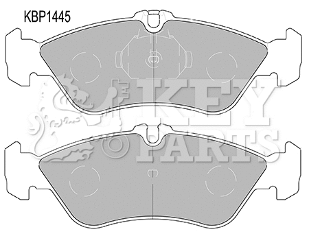 Brake Pad Set, disc brake (KBP1445)