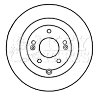 Brake Disc (KBD4672)