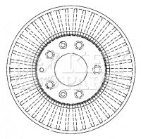 Brake Disc (KBD4334)