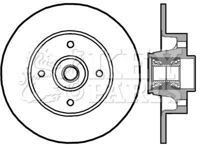 Brake Disc (KBD5896S)