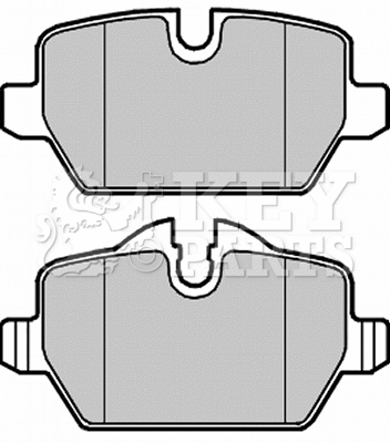 Brake Pad Set, disc brake (KBP1960)