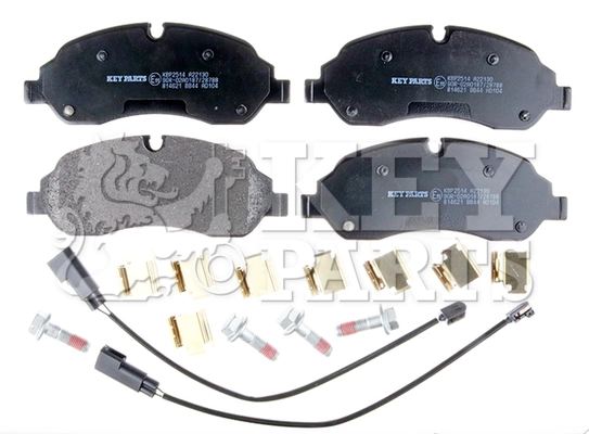 Brake Pad Set, disc brake (KBP2514)