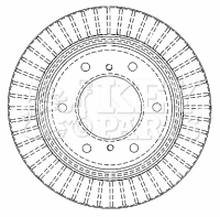 Brake Disc (KBD4480)