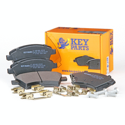 Brake Pad Set, disc brake (KBP1968)