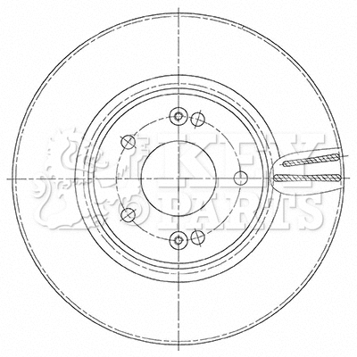 Brake Disc (KBD5484)
