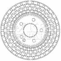 Brake Disc (KBD4488)