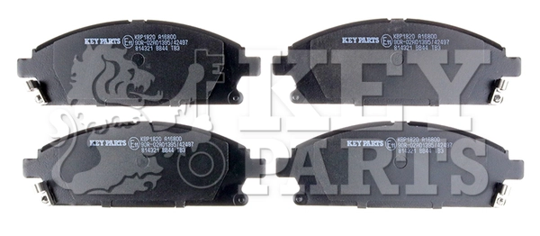 Brake Pad Set, disc brake (KBP1820)