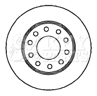 Brake Disc (KBD4284)