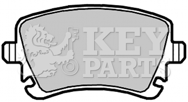 Brake Pad Set, disc brake (KBP2139)