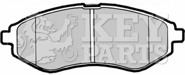 Brake Pad Set, disc brake (KBP1879)