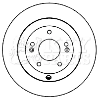 Brake Disc (KBD5160)