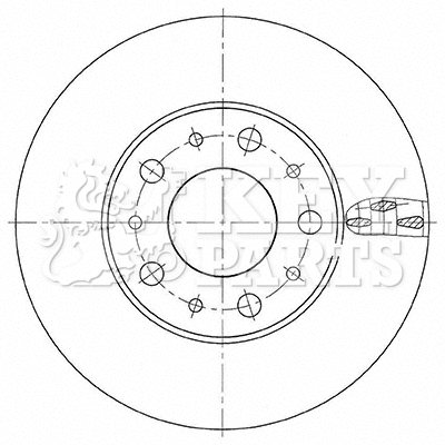 Brake Disc (KBD6154S)