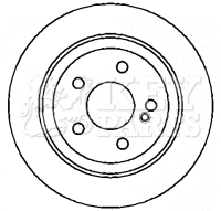 Brake Disc (KBD4354)
