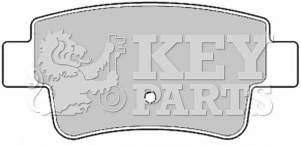 Brake Pad Set, disc brake (KBP1946)