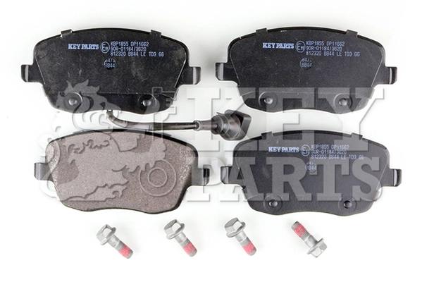Brake Pad Set, disc brake (KBP1855)