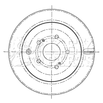 Brake Disc (KBD5196)