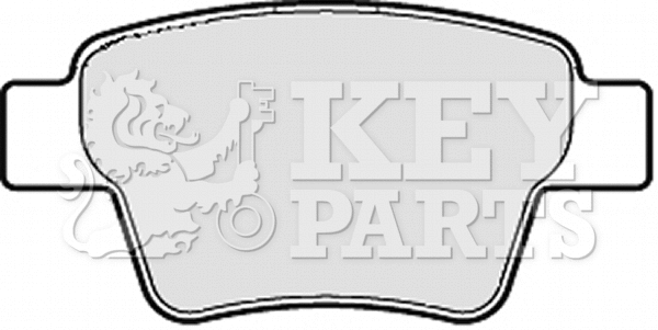 Brake Pad Set, disc brake (KBP1983)
